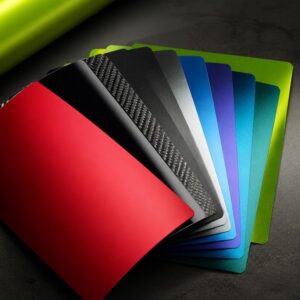Color change film color card set